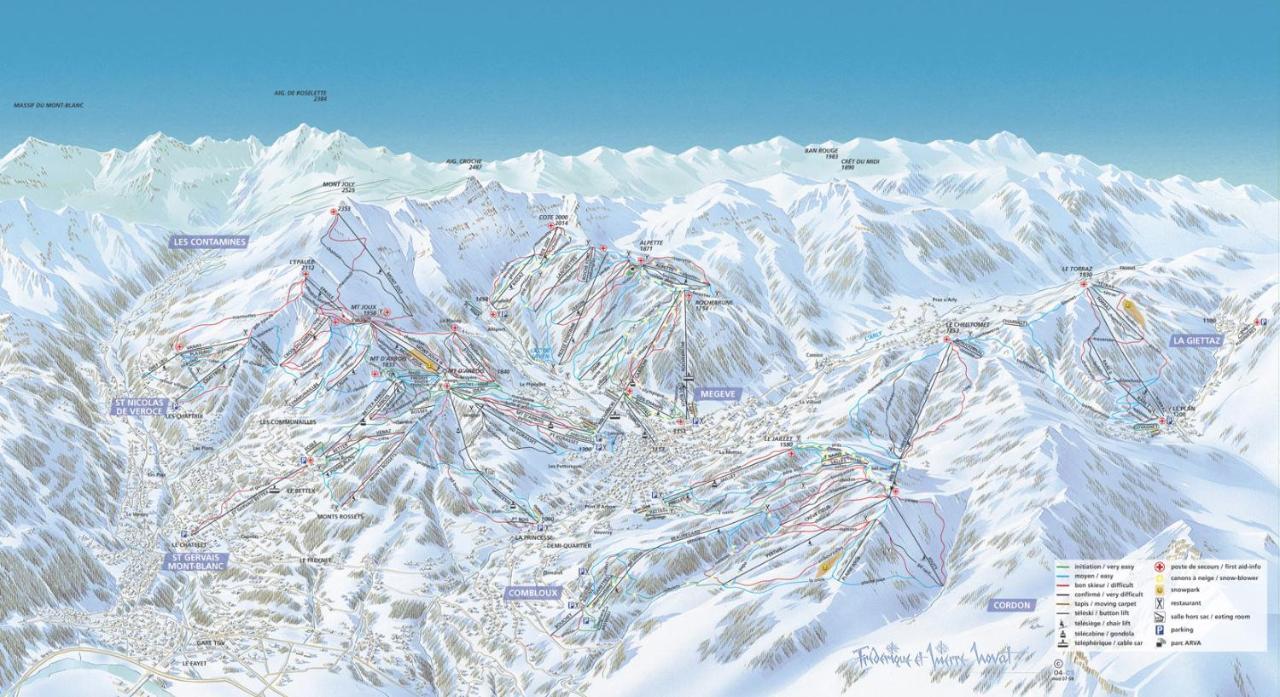 Coeur Des Alpes Daire Combloux Dış mekan fotoğraf